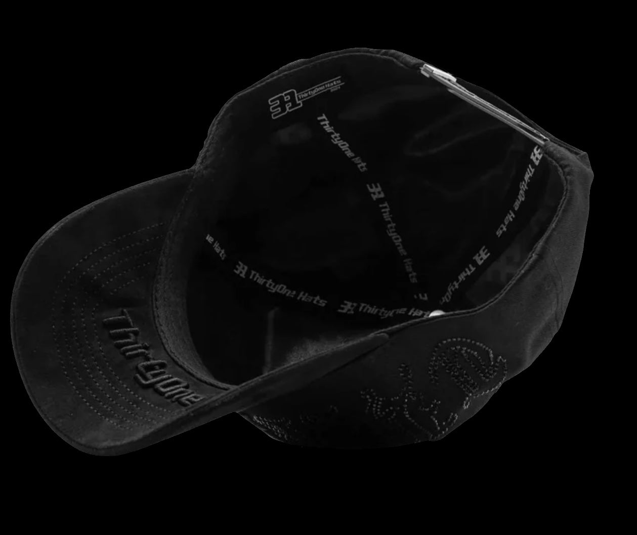 ThirtyOne Hats NY TOTAL BLACK